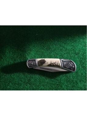 Men's Unbranded Other One Size Silver Beige Folding Knife